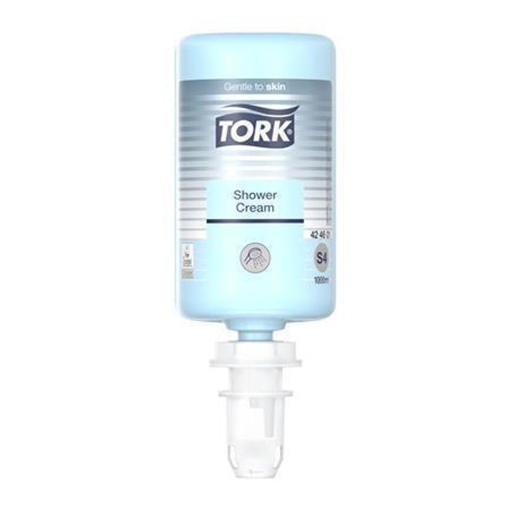 TORK 424601 Sapone liquido 1 litro Sistema doccia crema S4 Immagine del prodotto 