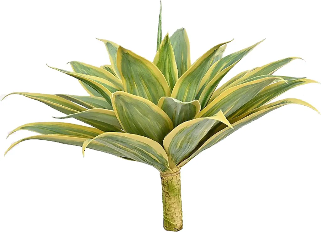 Plante verte artificielle pour mise en scène photo et déco chambre