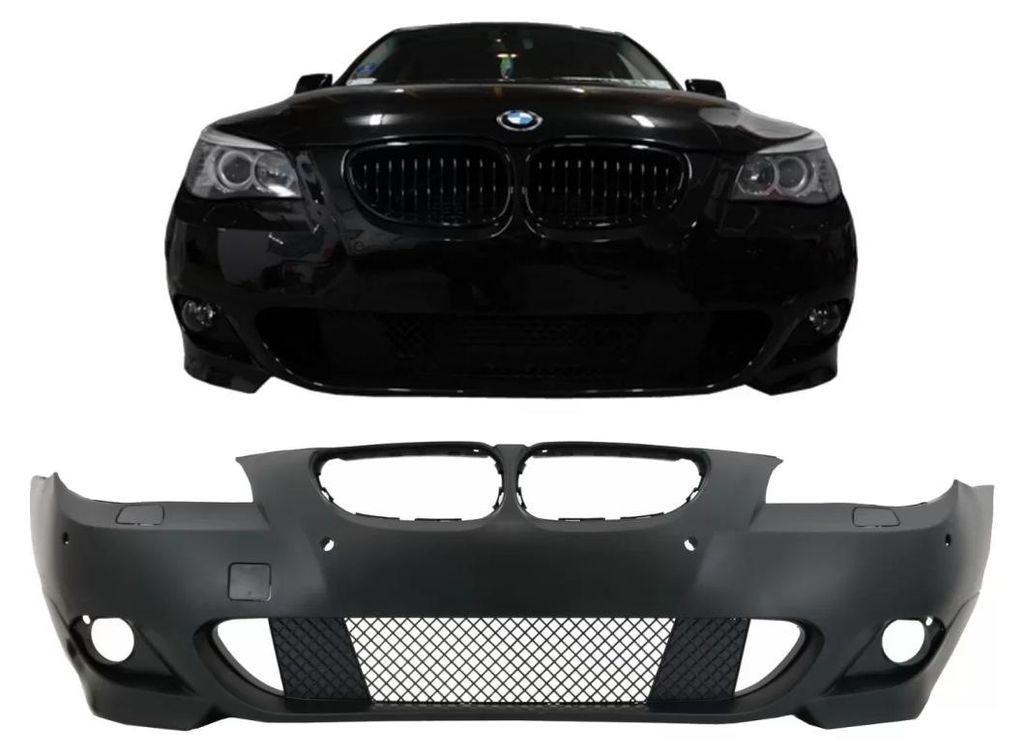 Voorbumper voor BMW 5-serie E60 E61 (2003-2007), M-Technik Productafbeelding 