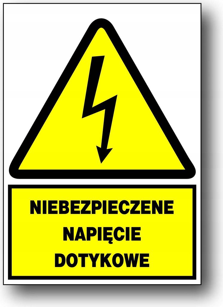 ZEO/A-15 Schild 15X21 Gefährliche Berührungsspannung
