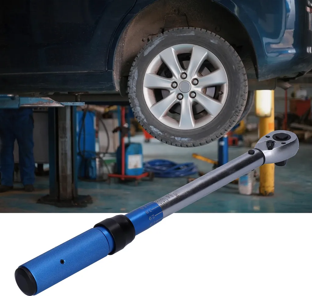 Clé dynamométrique à cliquet 20–120 Nm réversible pour serrage précis - 11