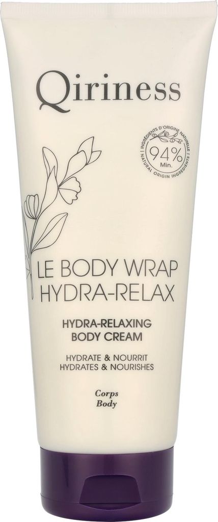 Qiriness Le Body Wrap Hydra-Relax Body Cream 200ml Produktbild 