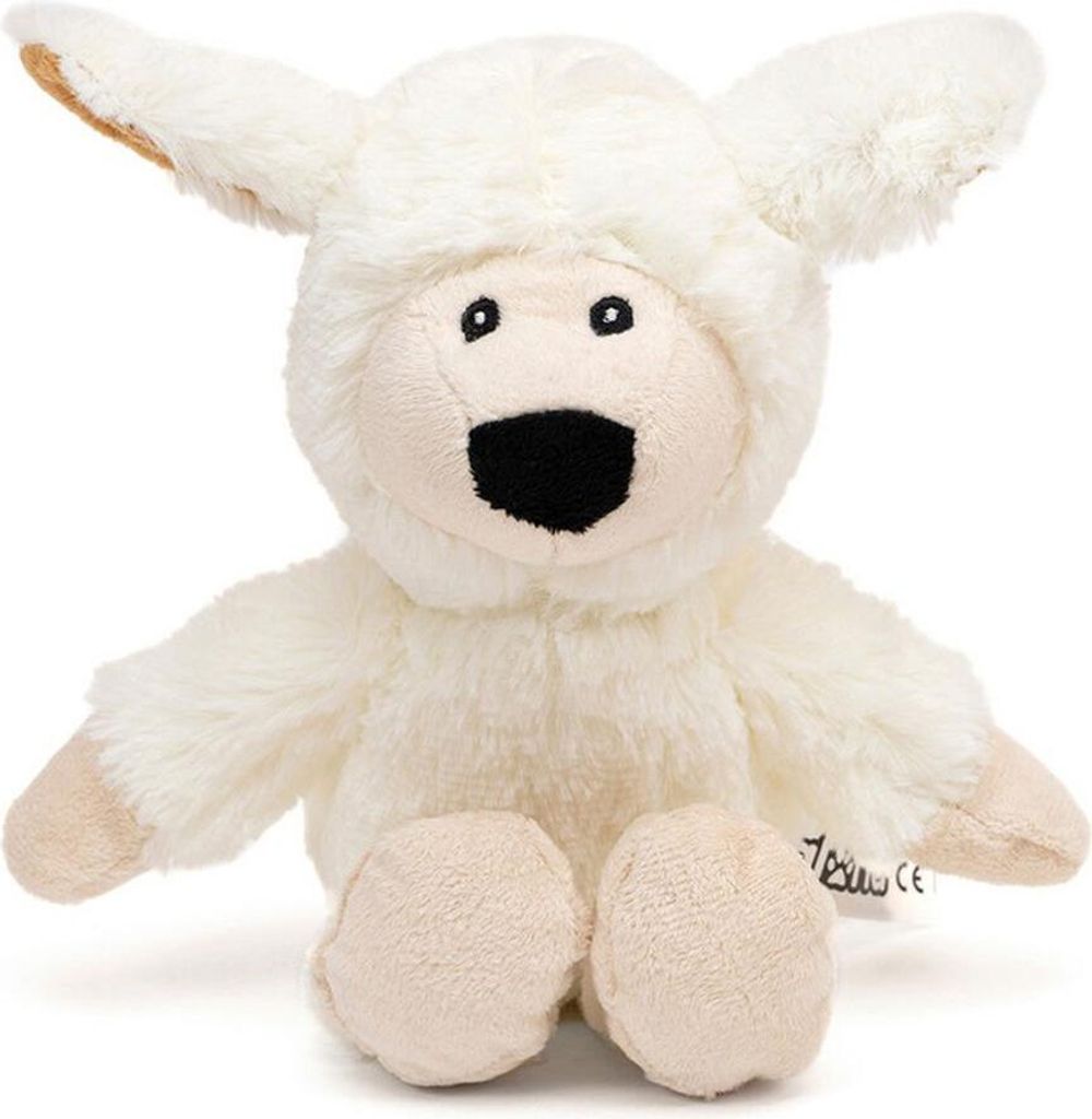 Kuscheltier für Hunde Gloria Kondoo Weiß Polyester Polypropylen Schaf