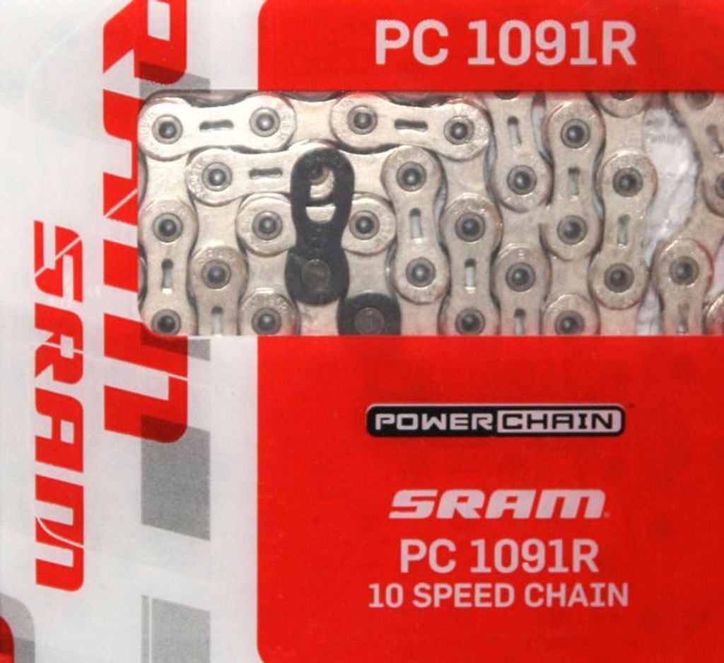 SRAM PC 1091 R Silver 10-Speed 114 Links Łańcuch Zdjęcie produktu 