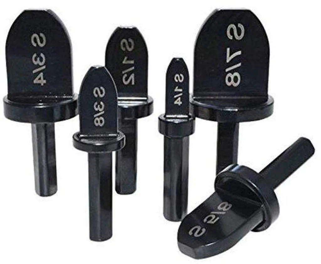Set d'évasement rapide pour cuivre CVC - 6 embouts acier haute précision