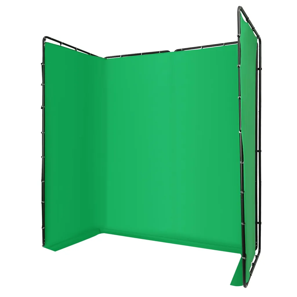 Fond Vert Incrustation 4m avec Support de Fond Studio Photo et Vidéo