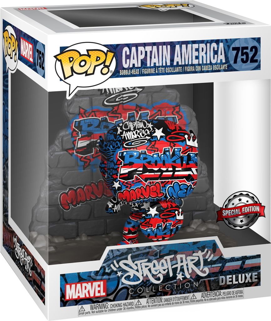 Marvel Captain America - Street Art Collection 752 Special Produktbild 