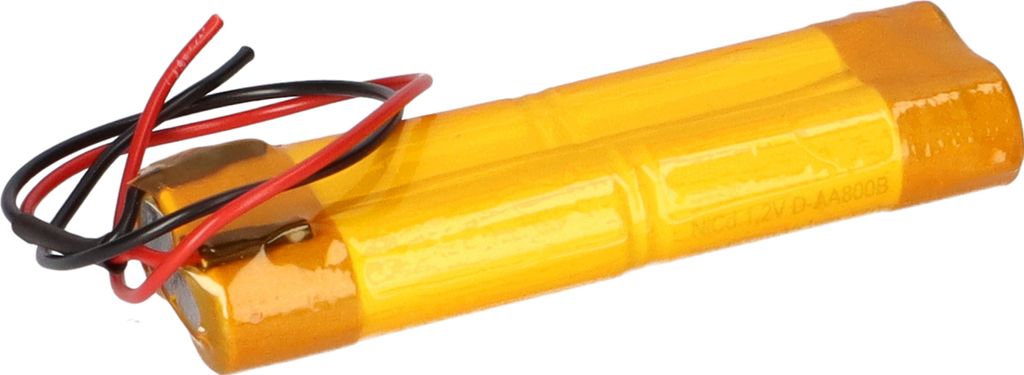 Notleuchten Akku L2x2 Doppelpack 4,8V 800mAh AA Kabel 20cm