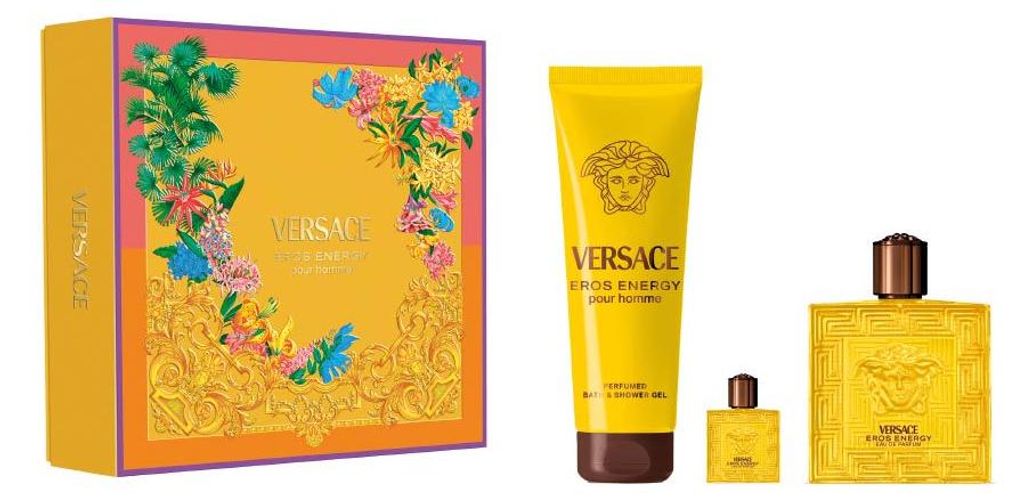 Versace Eros Energy, Eau de Parfum, 100 ml + Gel de ducha, Imagen del producto 