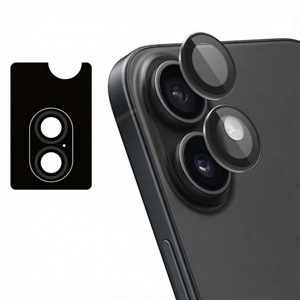 Protector de cámara de cristal paquete de 2 para Apple Imagen del producto 