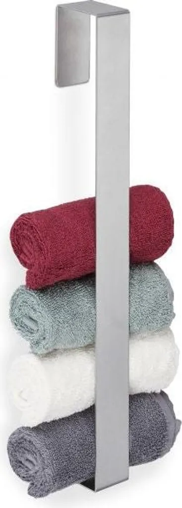 Portasciugamani Bagno per Hotel e B&B | Kit 2 Pezzi Senza Fori - 1