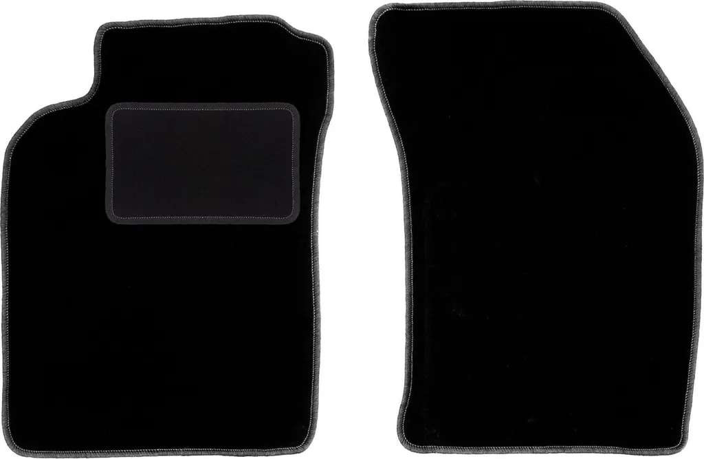 Tappetini Auto Anteriori Nissan Almera N15 Velluto Nero Wielganizator