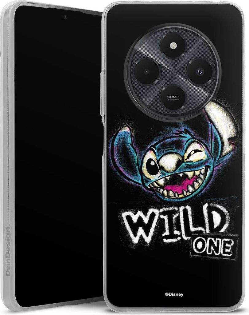 DeinDesign Handyhülle für Xiaomi Redmi 14C Silikon Hülle Case Smartphone Schutzhülle Disney Offizielles Lizenzprodukt Lilo & Stitch