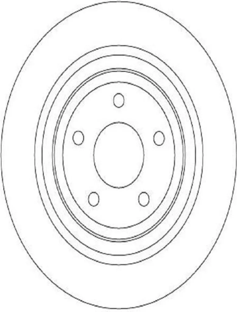 Disque de frein TRW DF6872 : stoppez les vibrations sur votre Ford Focus