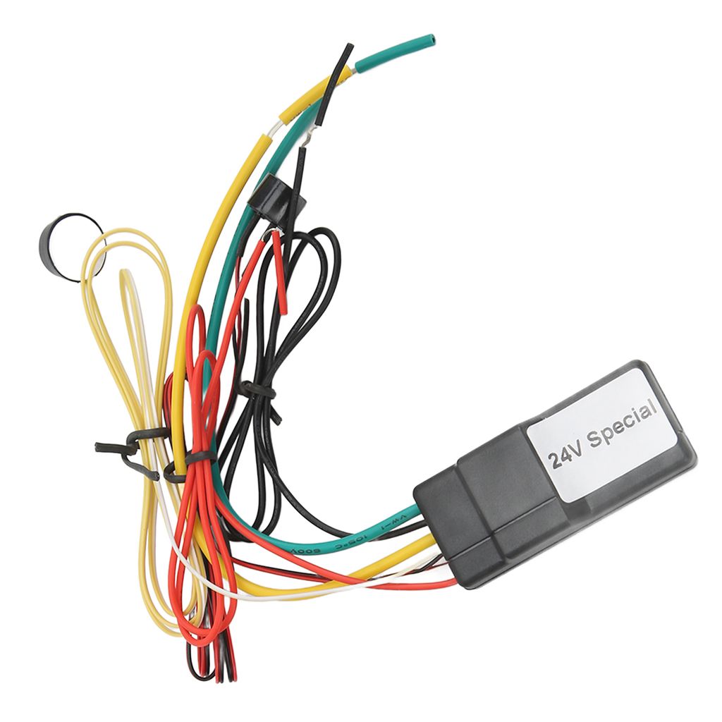 2,4 GHZ Drahtlose Wegfahrsperre Sound Alarm Anti Hijacking Motor Lock für 24V Auto Lkw Bus RV