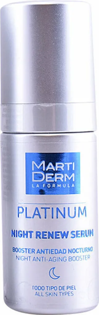 Sérum de Nuit Anti-Âge Platinum Night Renew 30ml pour Peau Lisse et Ferme