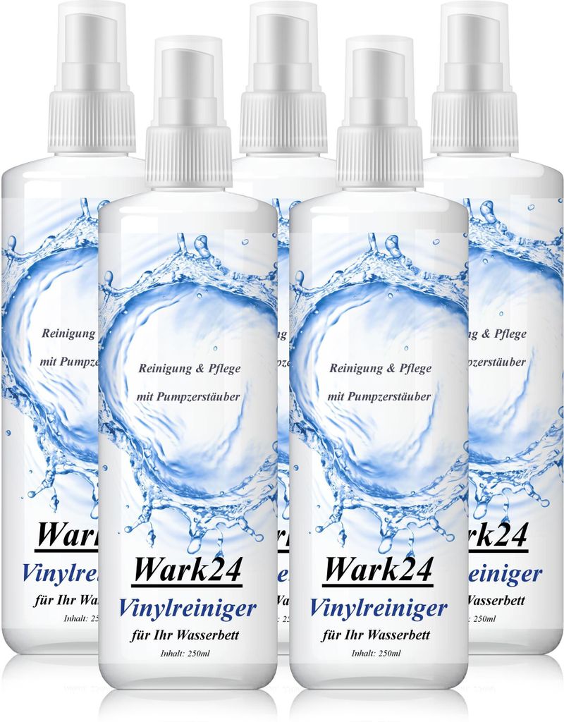 Wark24 Vinylreiniger für Ihr Wasserbett 250ml - Reinigung & Produktbild 