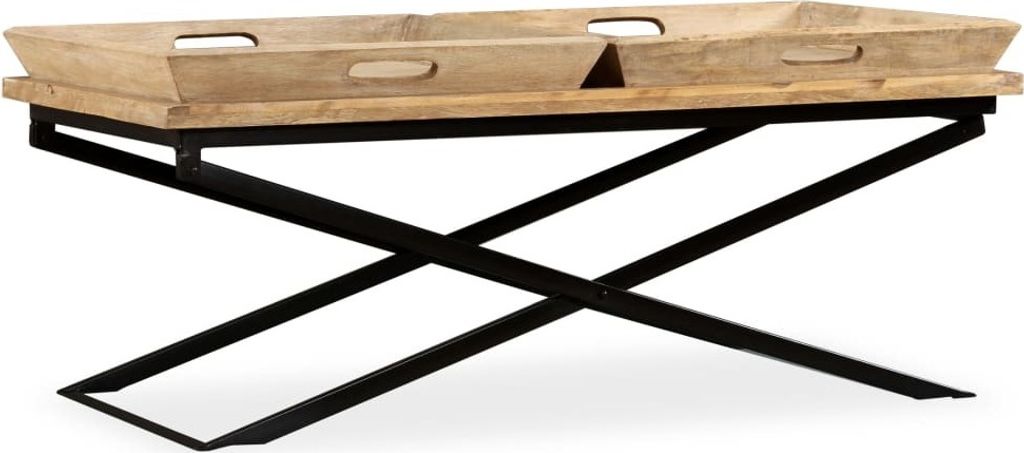 Couchtisch Mangoholz Massiv 110 x 55 x 42 cm