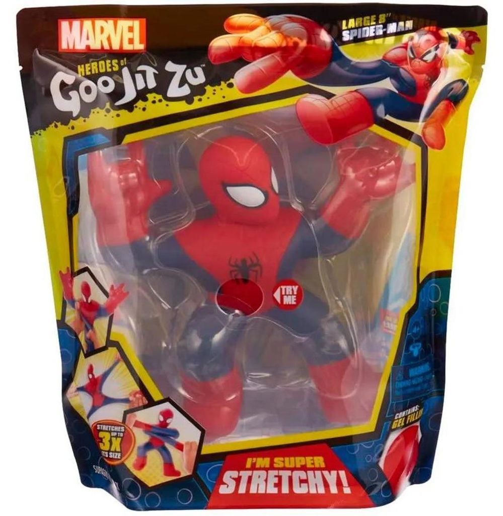 Bandai Spiderman Goo Jit To Heroes 20 Cm Multicolore Immagine del prodotto 