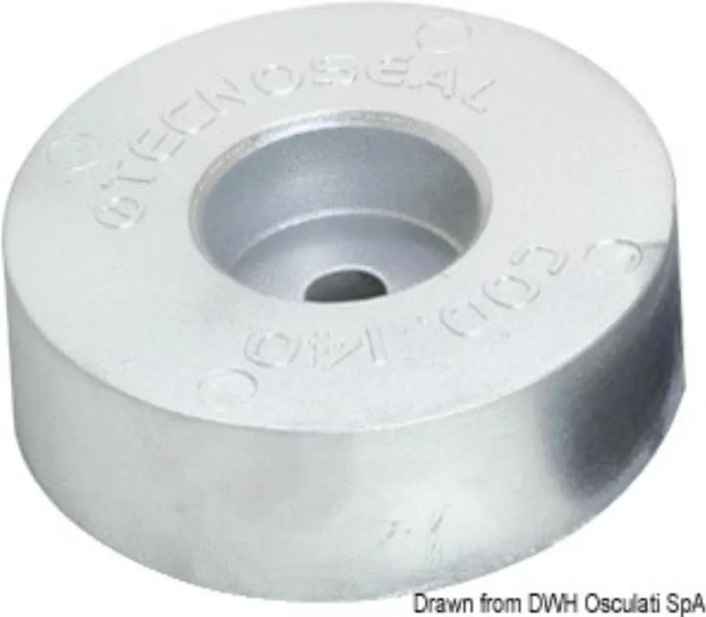 Anode de poupe pour sécuriser l'hélice et l'arbre de transmission