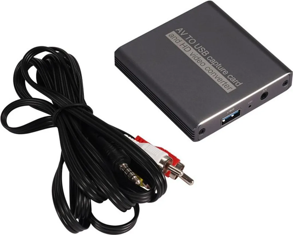 Adaptateur de capture vidéo USB 2.0 haute résolution pour OBS Gris - 2