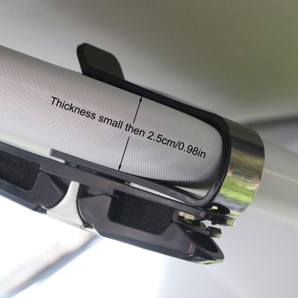 Produktbild von Auto Brillenhalter Für VW T Cross 2019-2025, Leder