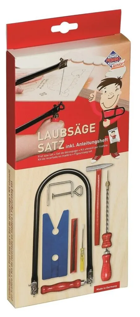 Set Di Seghe A Gattuccio Con Arco Tondo 7 Pezzi