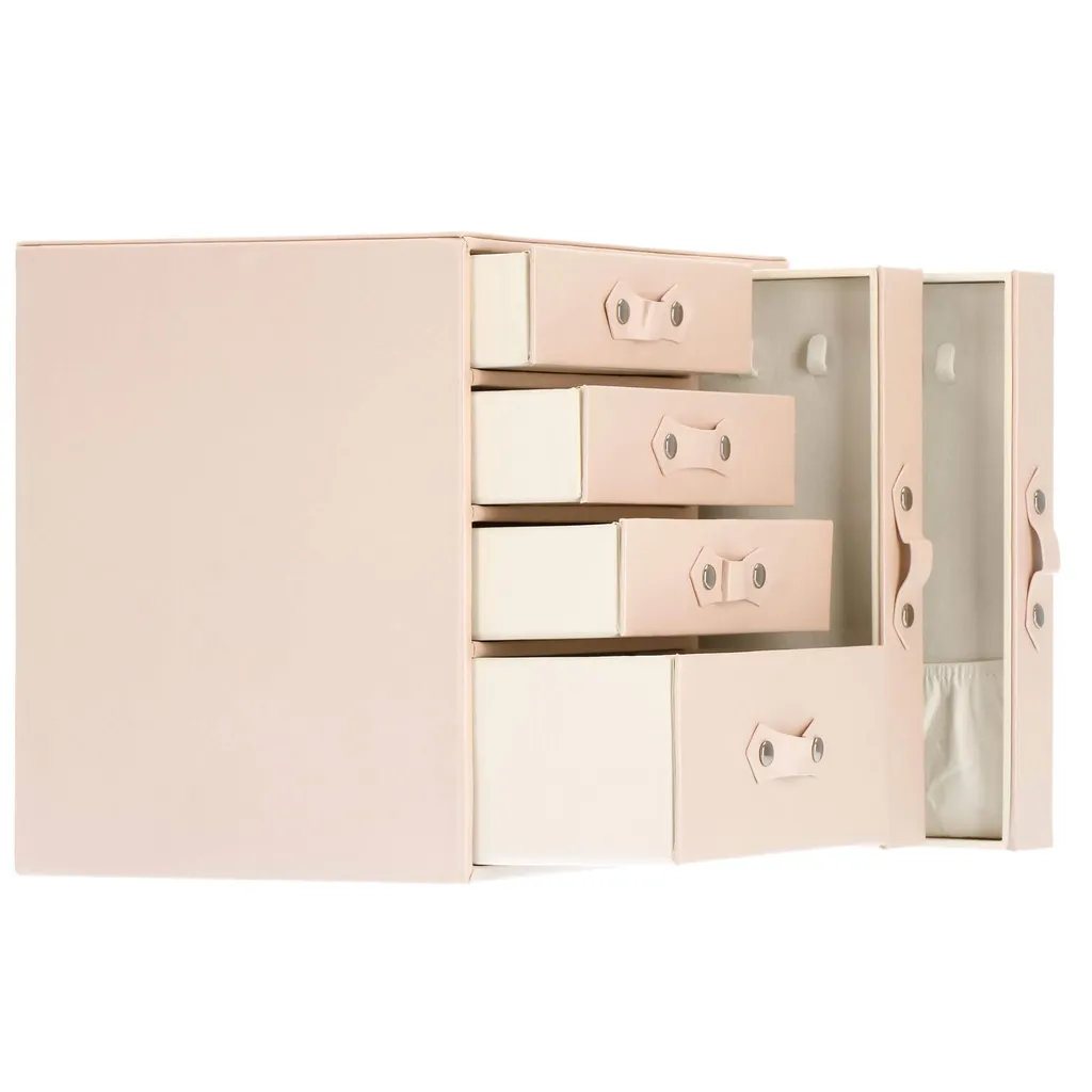 Grand Coffret à Bijoux Multi-rangements 26 cm - Tiroirs et Compartiments