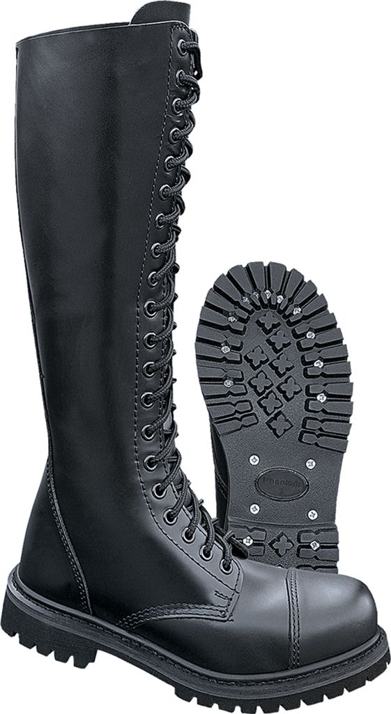 Brandit Phantom 20 Eyelet Boots noir, 10/44 Image du produit 