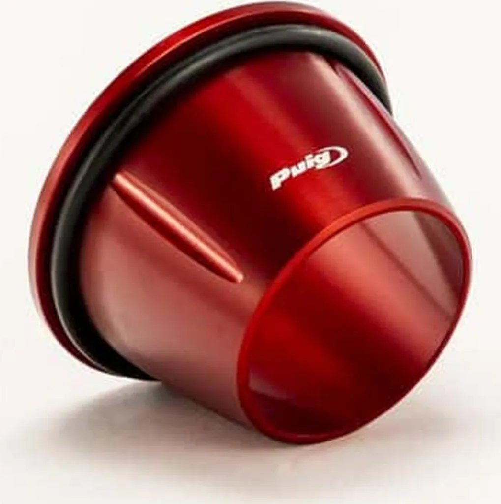 Embout de guidon PUIG 7358R Rouge pour Scooter YAMAHA T-MAX 530 DX