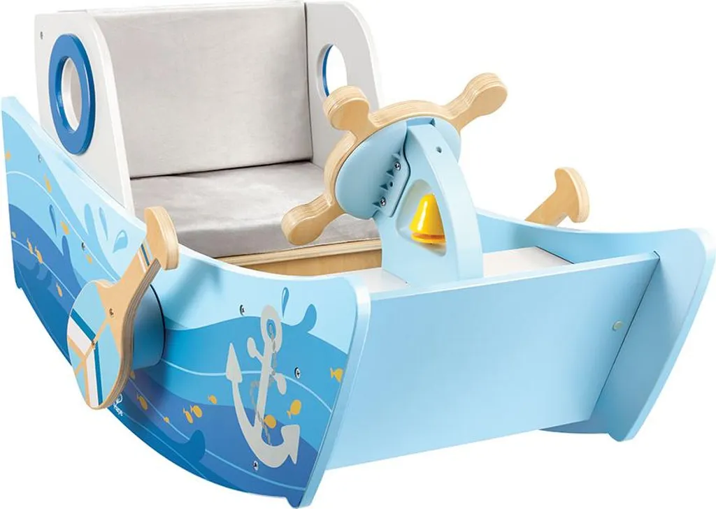Bateau à Bascule Hape Bleu : Solution Éveil et Équilibre des Petits - 7