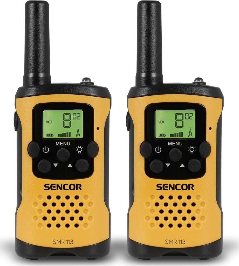 SENCOR SMR 113 Set de deux radios/émetteurs mobiles, portée Image du produit 
