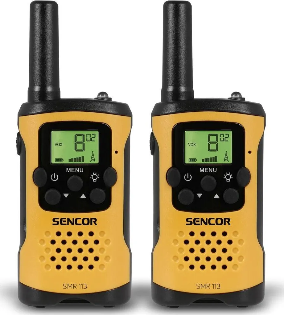 Talkies-Walkies de Randonnée Sencor SMR 113 Portée 5km 16 Canaux Duo