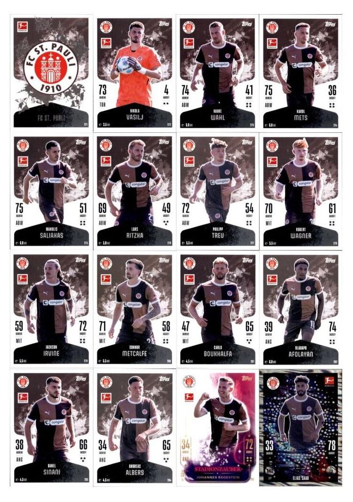 Topps Match Attax Bundesliga – sezon 2024/25 – zestaw Zdjęcie produktu 