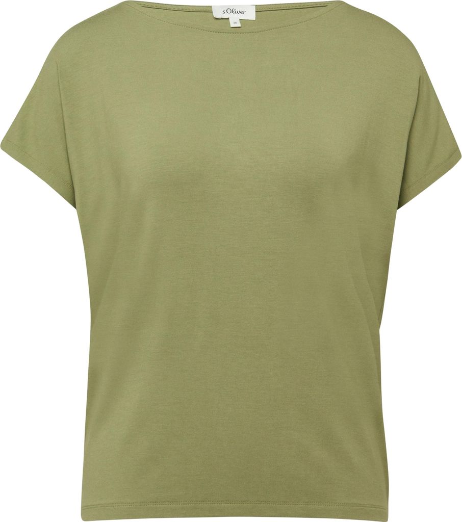 s.Oliver T-Shirt 'Jersey T-Shirt', 2154938, Green, Gr. 40