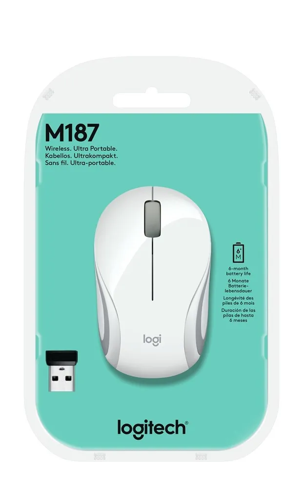 Mini souris sans fil Logitech M187 : finissez-en avec le pavé tactile !