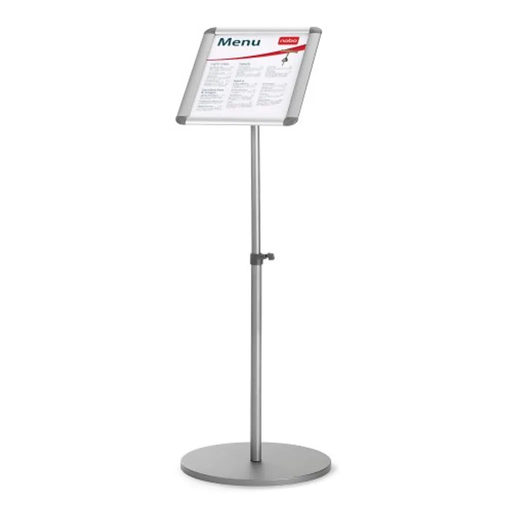 Stop affichage illisible : Support Nobo A4 stable avec cadre amovible - 2