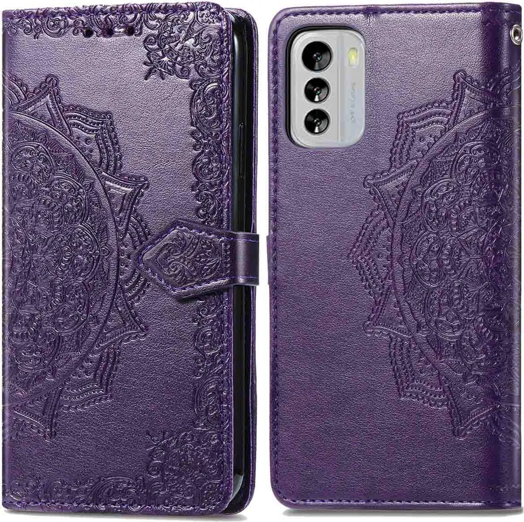 Yarxiawin Custodia per OPPO A98 5G con Tranparente Silicone Bordo, Estetico Marmo Design per OPPO A98 Cover Antiurto Rgido Sottile Case Anti Impronta Digitale (Viola