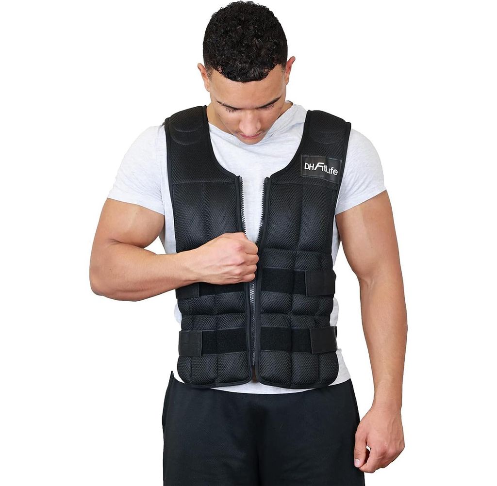 DH FitLife Giubbotto Zavorrato Regolabile 20 kg per Immagine del prodotto 