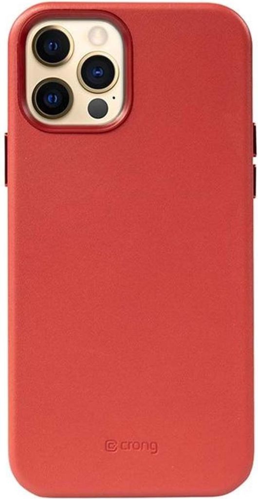 Crong, Hülle iPhone 12 Pro Max Essential Cover elegant und fein, Rot