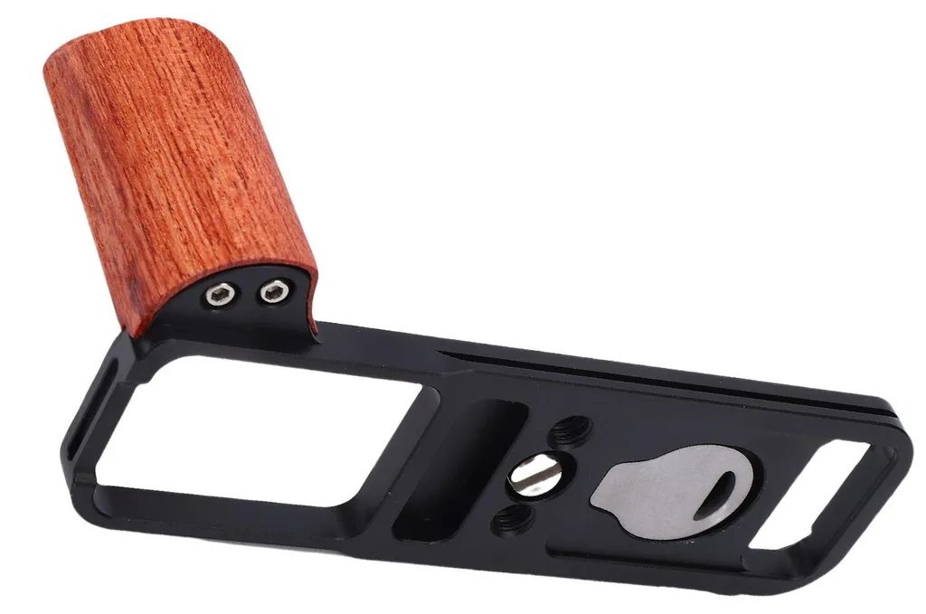 Grip à main ergonomique et support L-Bracket pour caméra Fuji X-E5 - 4