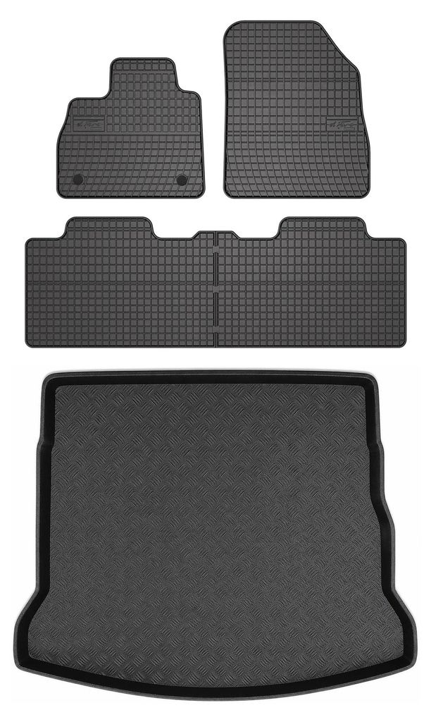 Tappetini gomma SolidPRO + bagagliaio per Renault Espace V Immagine del prodotto 