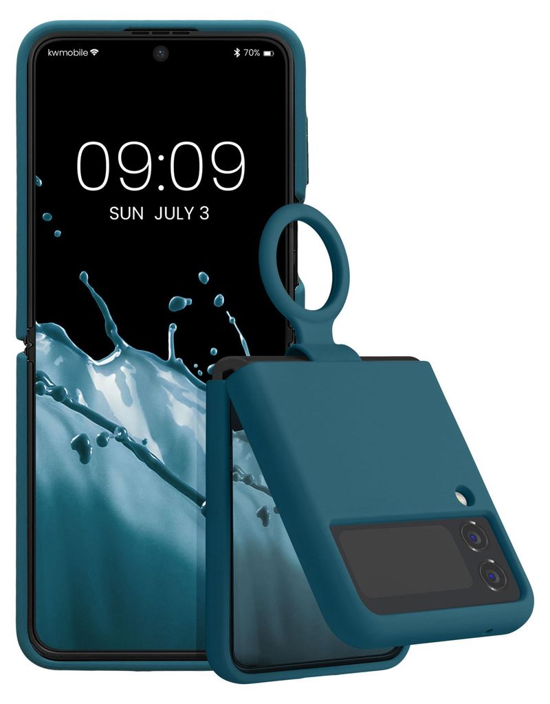 kwmobile Flip Soft Case kompatibel mit Samsung Galaxy Z Produktbild 
