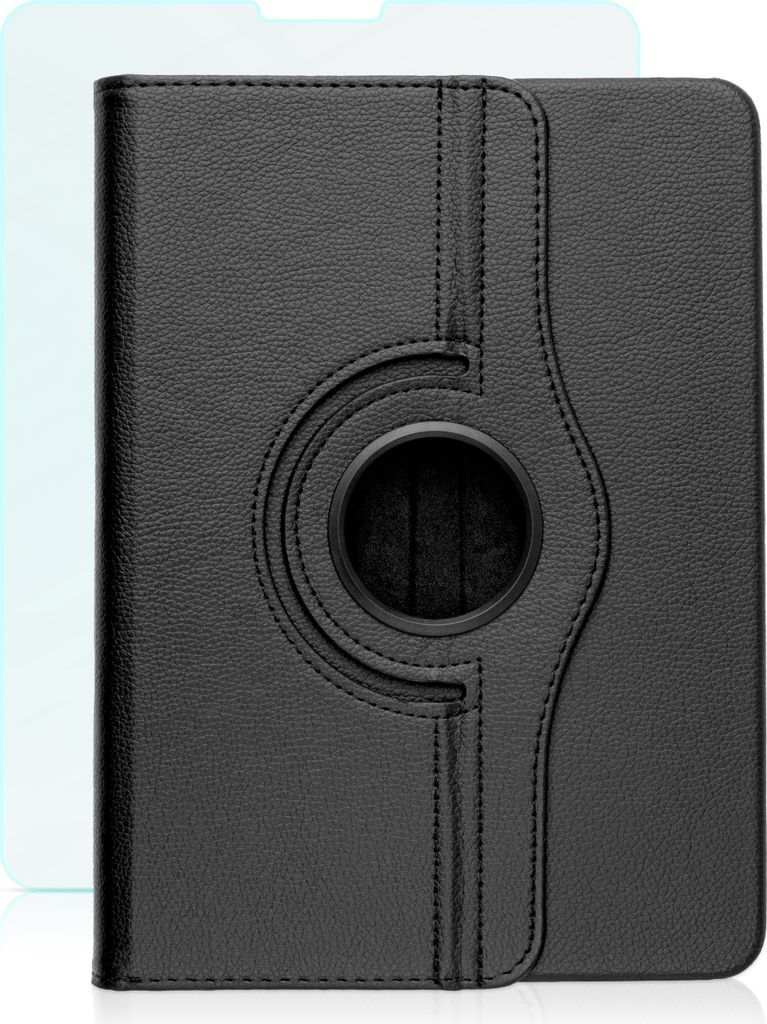 306°-Schutzhülle für 11" Apple iPad Pro 1. Generation (2018) inklusive kristallklarer Schutzfolie in Schwarz