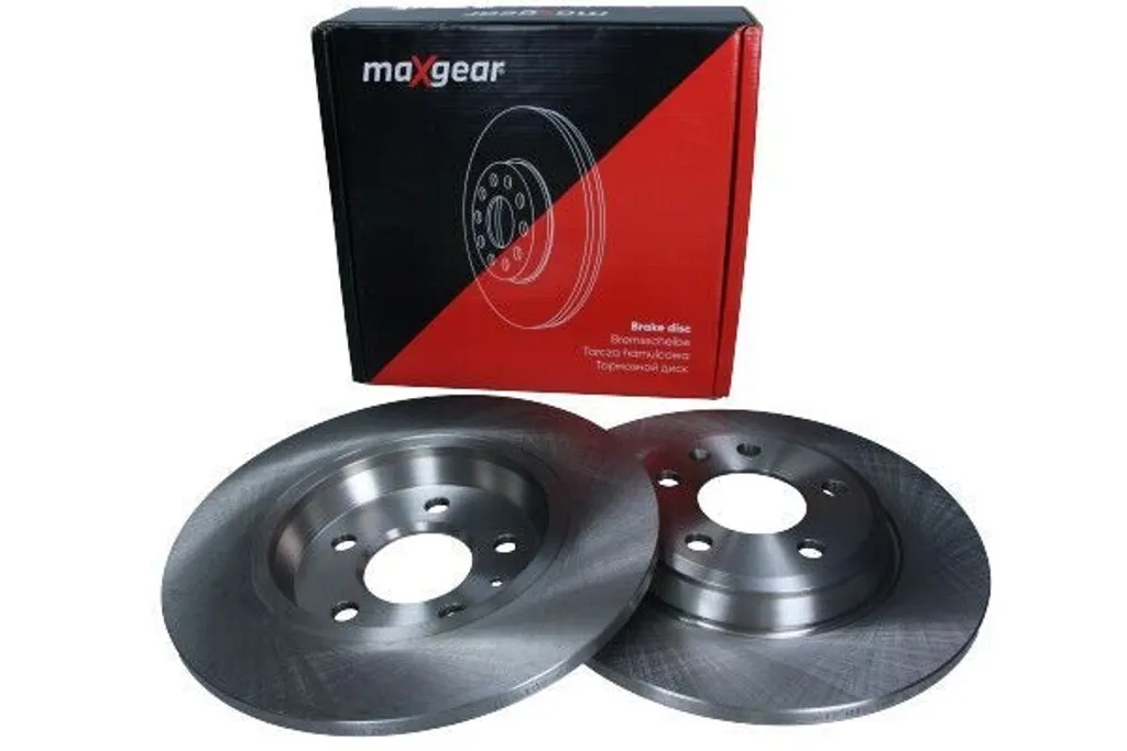 Jeu de Disques de Frein Arrière Pleins pour Audi A4 B8 et Q5 8R MAXGEAR