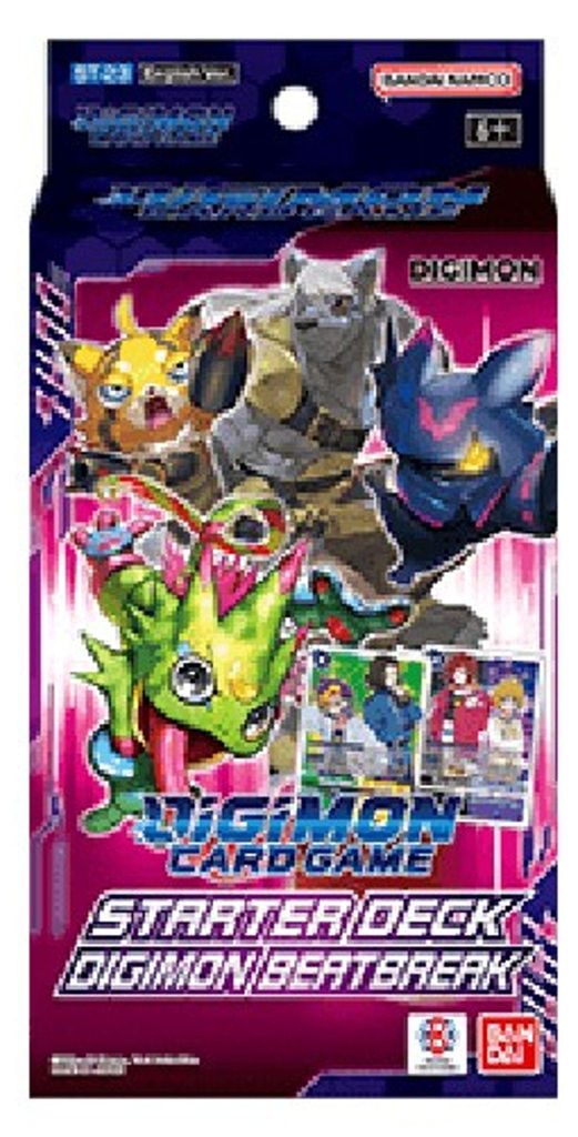 Deck de démarrage Digimon Card Game Beatbreak ST23 anglais Image du produit 