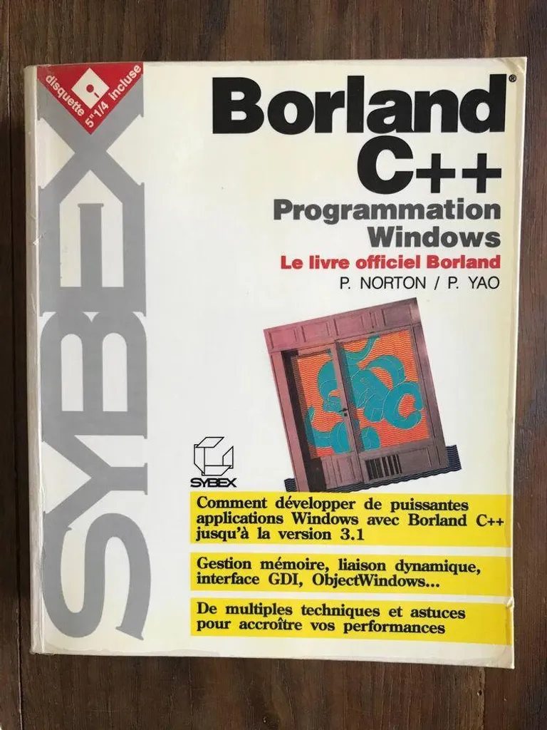 Apprendre la programmation Windows avec Borland C++ 3 livre technique