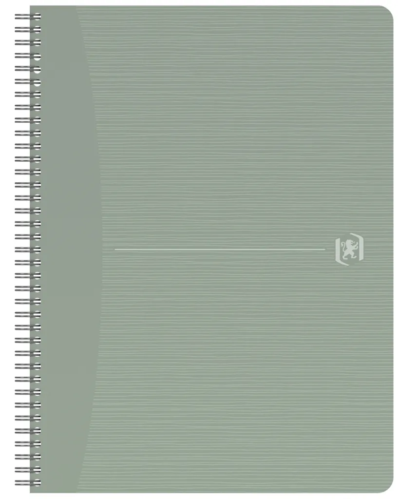 Cahier à spirales A4 Oxford My Rec'Up 90 feuilles lignées papier recyclé