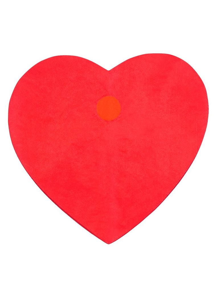 Papier Girlande Herz rote Herzen 4 m lang - Valentinstag MuttertagGeburtstag