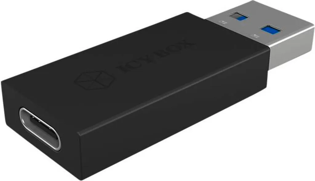 Convertitore USB-A a USB-C Nero | USB 3.0 5Gbps | Alta Qualità - 1